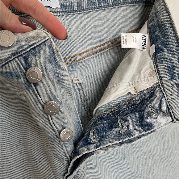 Pistola Charlie High Rise Straight Jeans NWT - Picture 5 of 5
